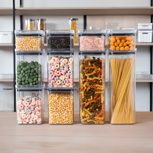 [Pague 5 Leve 10] Kit Potes Herméticos Sealbox© - Organização e praticidade