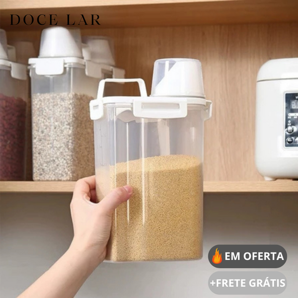 Kit SaveFood Dispenser© - Organize e Conserve Seus Alimentos + Frete Grátis