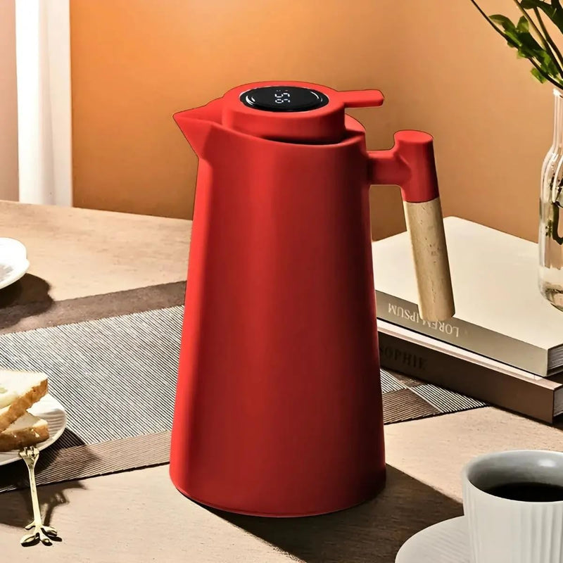Garrafa Térmica Digital 1L – Elegância com tecnologia na palma da mão