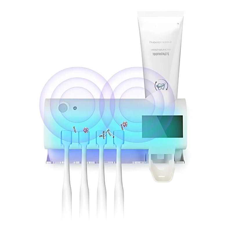 Suporte com Esterilizador UV – Higiene e segura em cada escovação