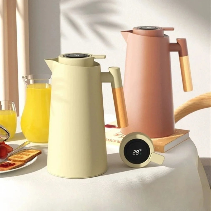 Garrafa Térmica Digital 1L – Elegância com tecnologia na palma da mão