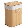 Cesta Retangular de Bambu – Organize com estilo e consciência